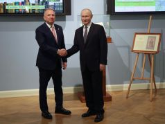 и Владимир Путин и Стивен Уиткофф во время встречи. Фото: Гавриил Григоров / РИА Новости